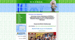 Desktop Screenshot of matmix.pl